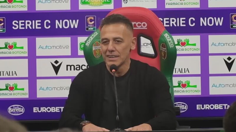 Ternana, parla D’Alessandro: “Ho avuto paura di perdere, ora il Grifo”