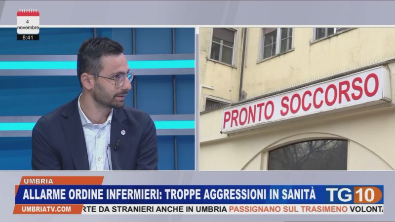 Allarme Ordine Infermieri: troppe aggressioni. A UTV parla Volpi (OPI)