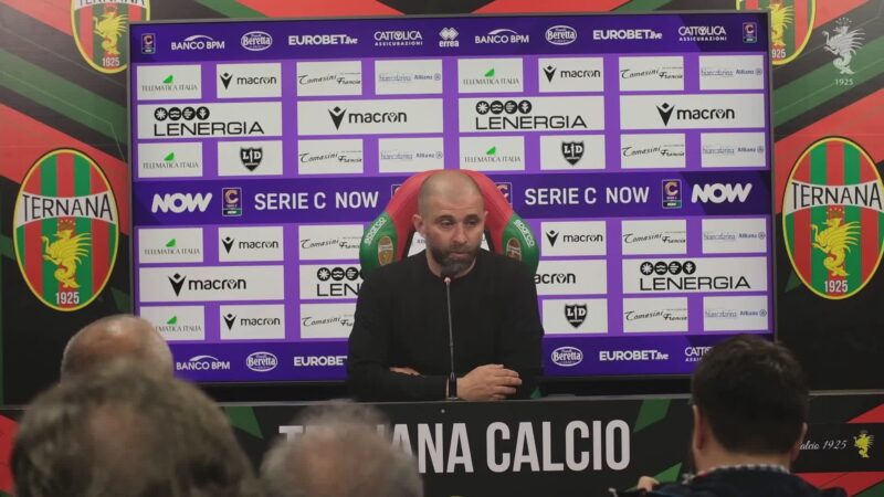 Ternana, Mammarella: “Abate valore aggiunto”