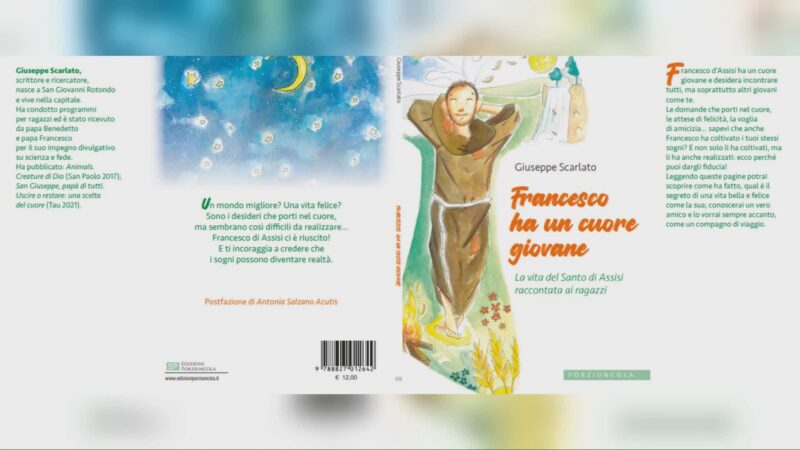 Giuseppe Scarlato, il libro: “Francesco ha un cuore giovane”