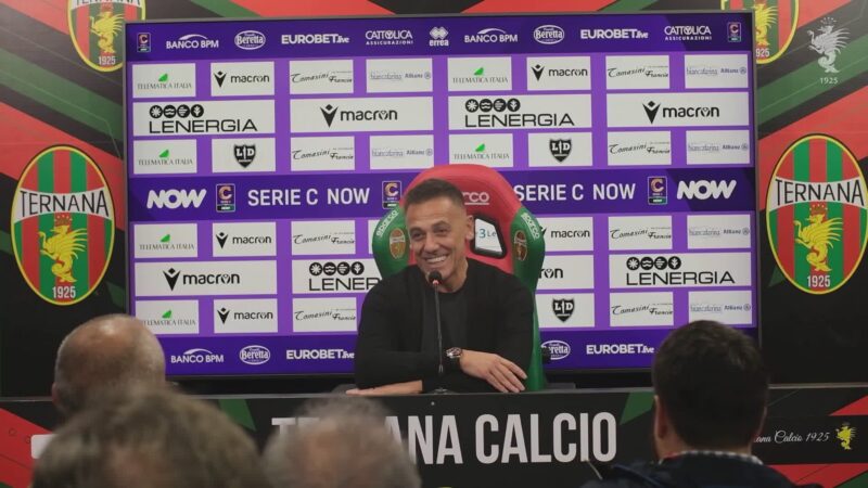 Ternana, D’Alessandro: “Potrei vedere il derby con i tifosi”