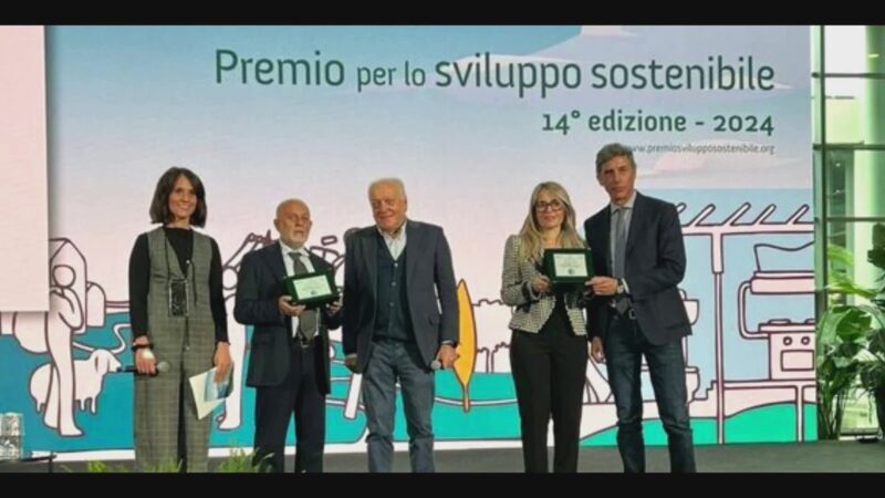 Arpa Umbria riceve Premio Sviluppo Sostenibile 2024