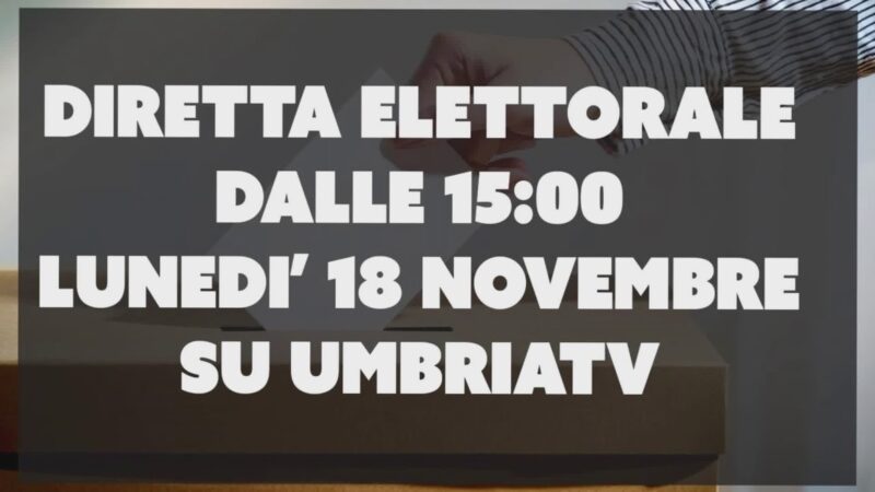 Elezioni Regionali: 701.367 elettori umbri chiamati al voto