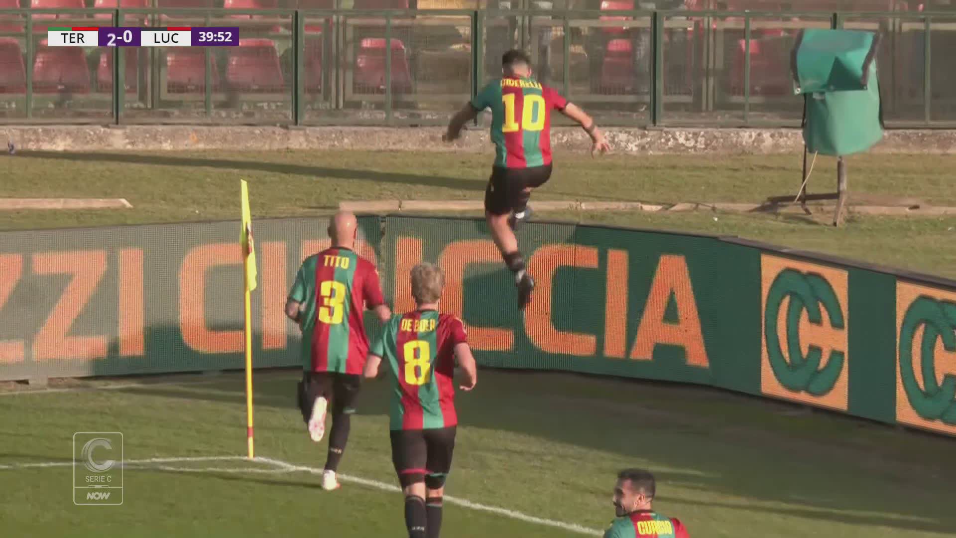 Ternana a valanga: 5-0 contro la Lucchese e vetta più vicina