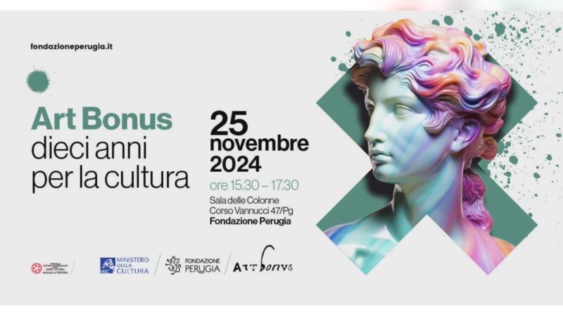 “Art Bonus – 10 anni per la cultura”, il convegno della Fondazione