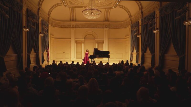 La ternana Cristiana Pegoraro in concerto alla Carnegie Hall