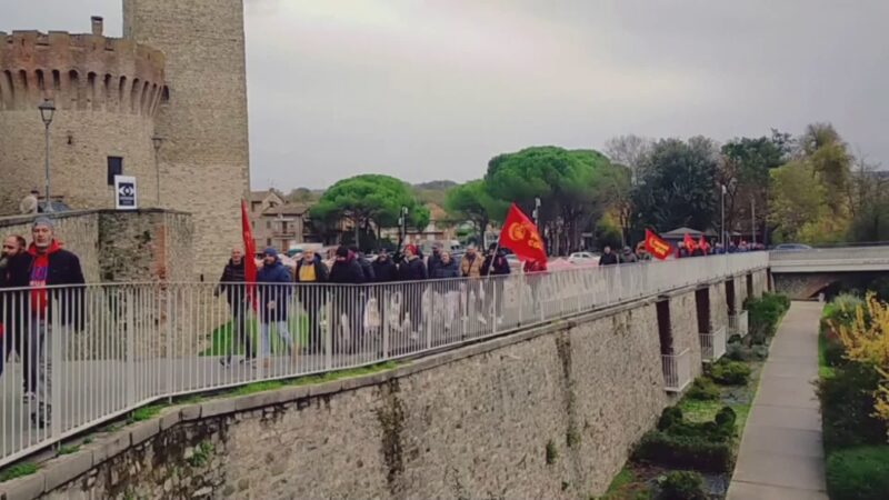 Emergenza automotive,  presidio dei lavoratori Altotevere