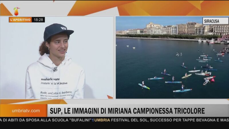 Miriana Mangialasche, campionessa di Sup under 16