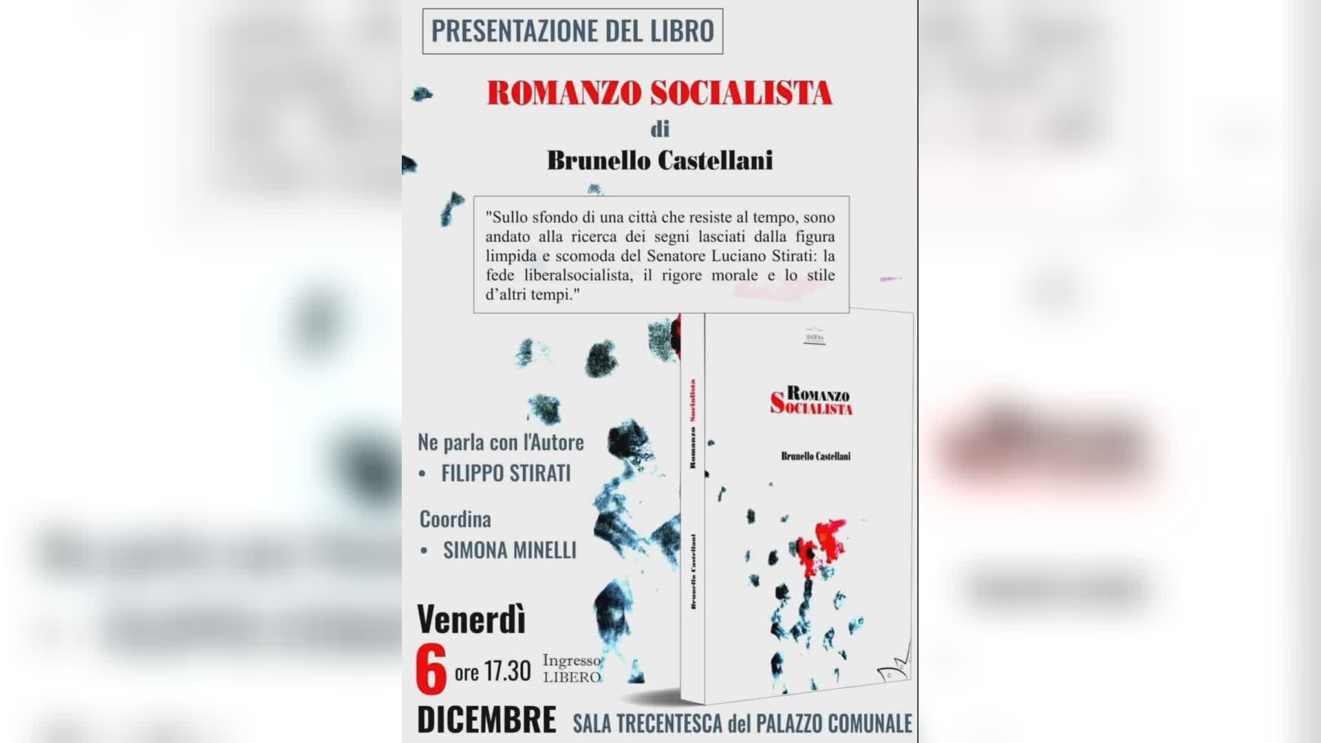 Il PSI e il sen. Luciano Fabio Stirati nel libro “Romanzo Socialista”