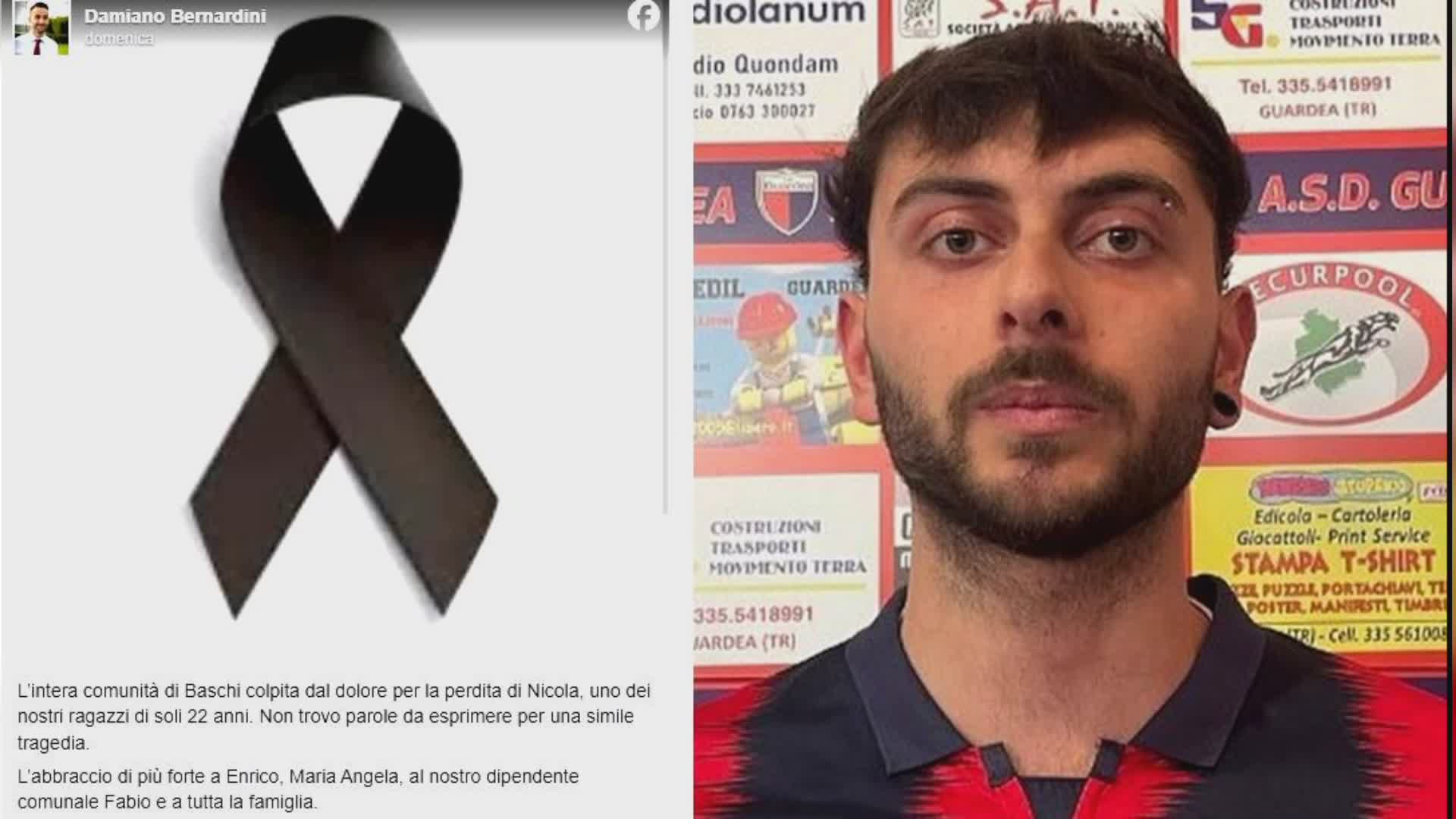 Tragedia a Roma, trovato morto il 22enne Nicola Sganappa