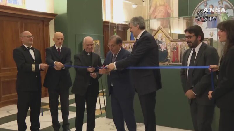 Inaugurata la mostra “San Francesco, tra Cimabue e Perugino”