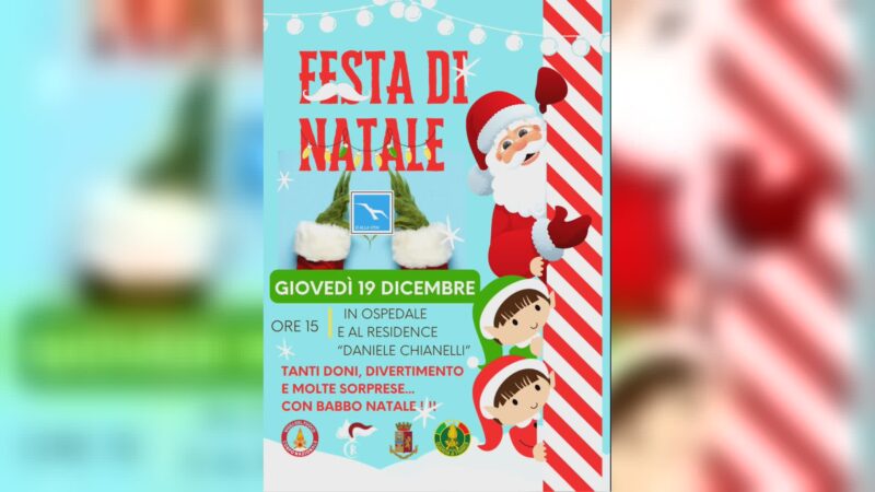 Al Chianelli un Natale speciale con Carabinieri, Vigili, GDF e Polizia