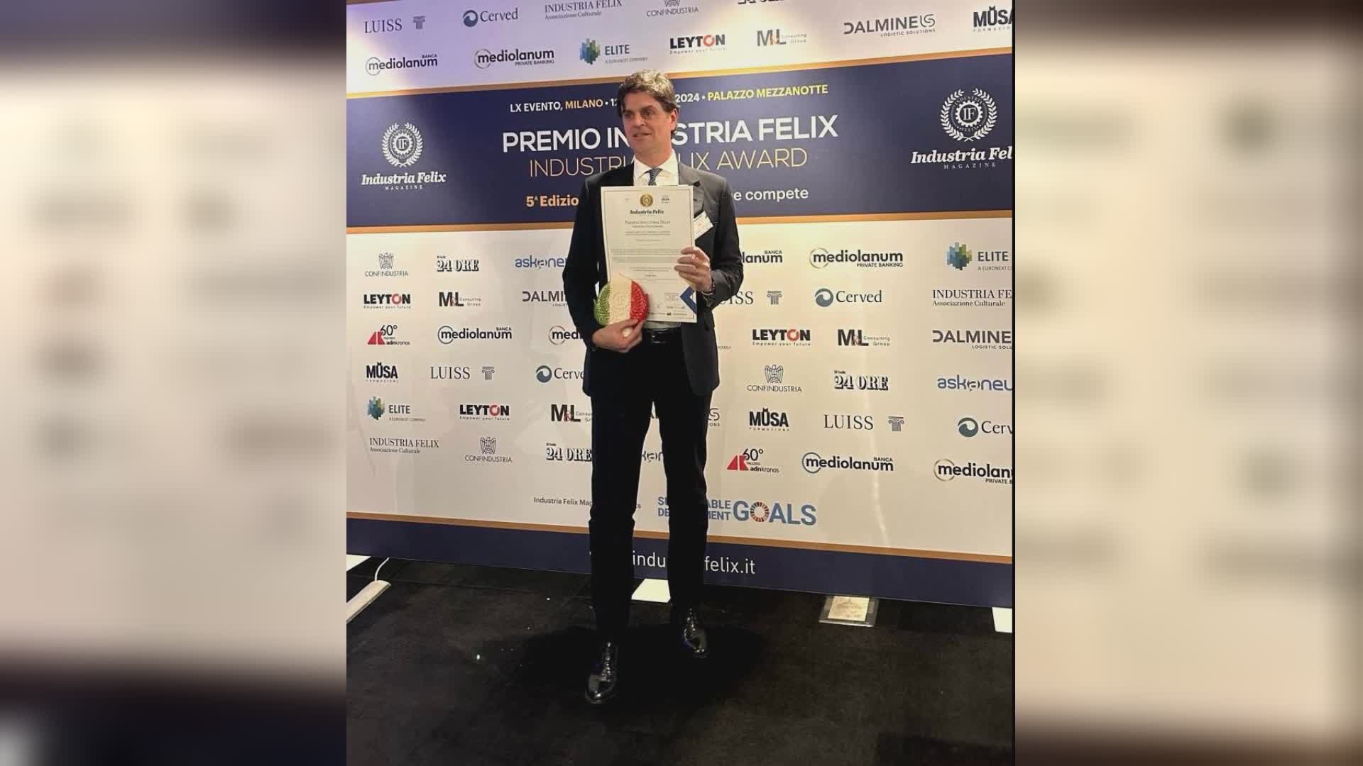 Premio industria Felix a “Ciam” di Petrignano di Assisi