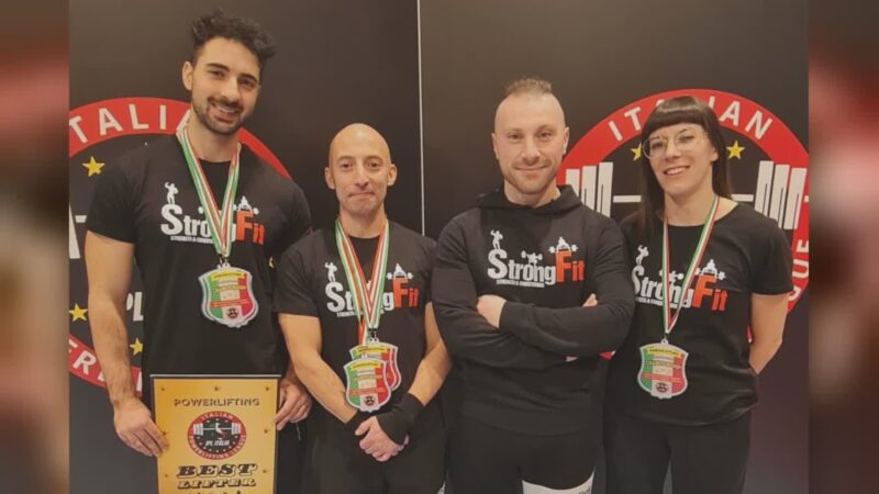 Cinque ori in Veneto per la StrongFit powerlifting