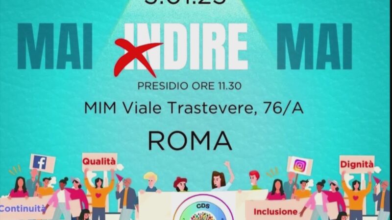 Percorso “Indire”, insegnanti di sostegno sul piede di guerra