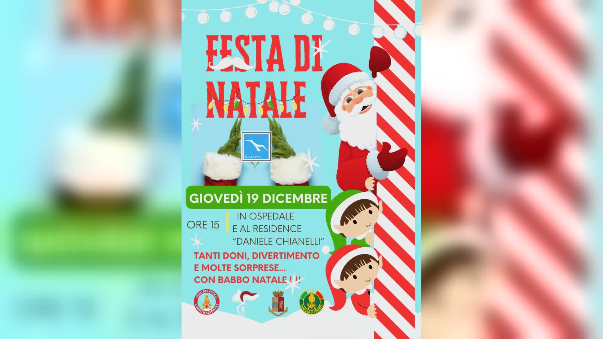 Residence Chianelli, domani grande festa di Natale