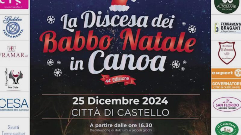 Torna il Natale in canoa sul Tevere