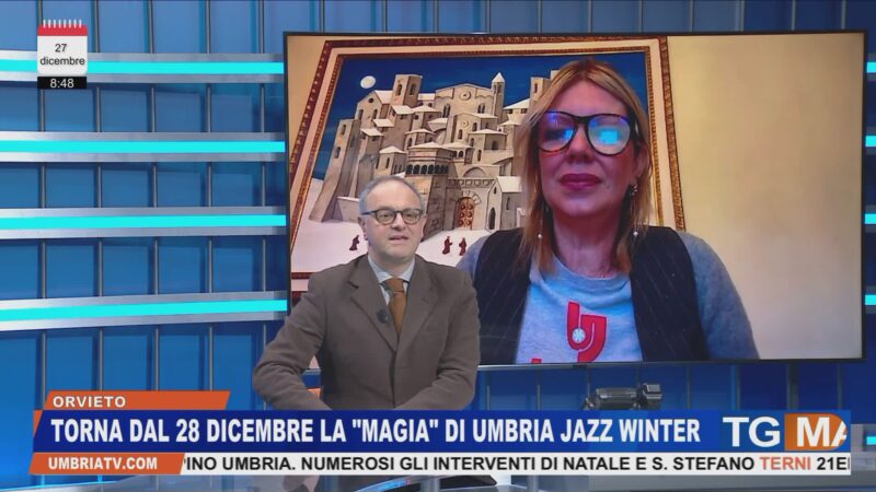 Dal 28 dicembre torna Umbria Jazz Winter: anticipazioni dal TG Mattina