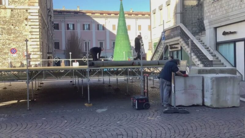 Spettacolo di fine anno a Terni trasloca in piazza Ridolfi