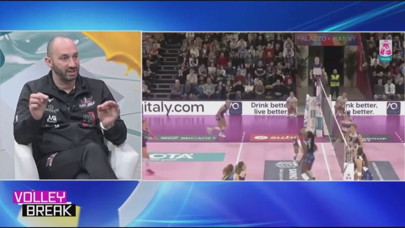 Coach Giovi ospite dell’ultima puntata di “Volleybreak” su UTV