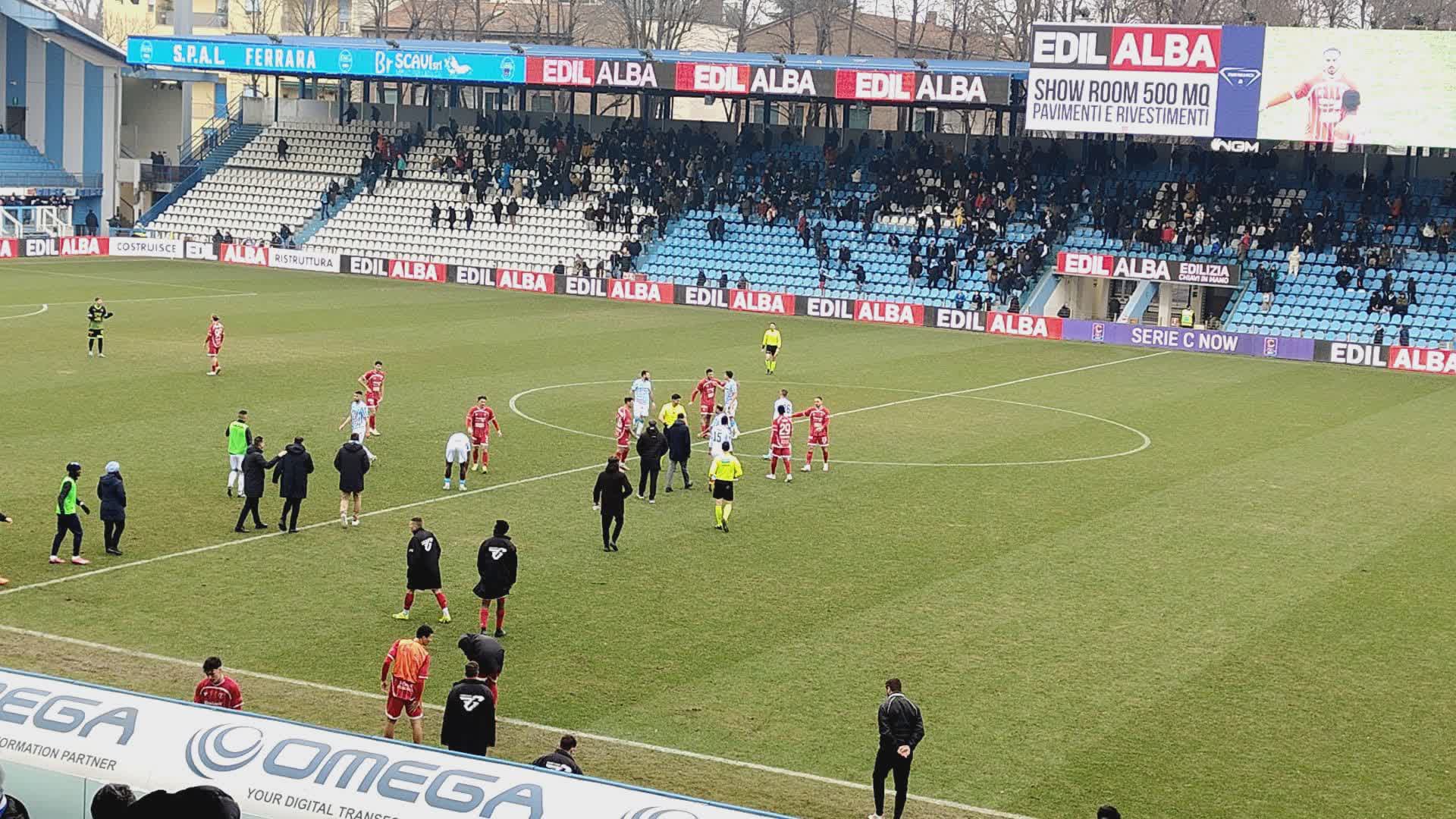 Grifo spreca: rimontato in superiorità numerica dalla Spal (1-1)