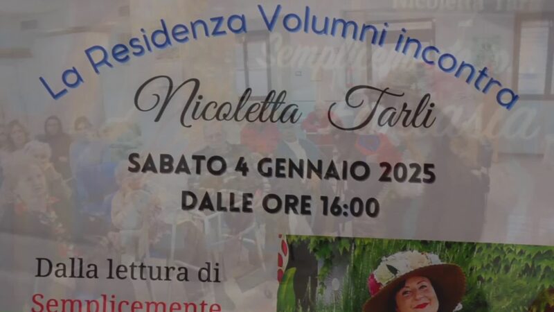 Successo alla residenza Volumni per spettacolo di Nicoletta Tarli