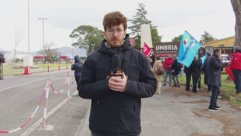 Protesta aeroporto: sindacati contro esternalizzazione. Live su UTV