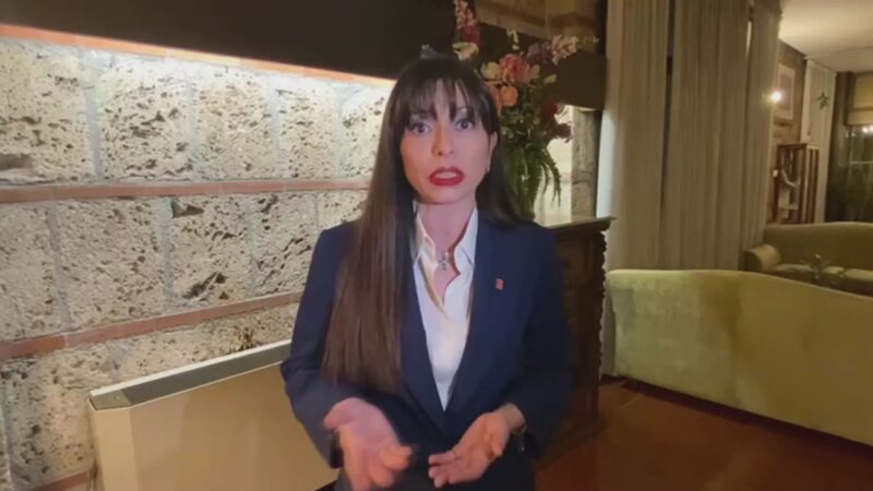 Stefania Proietti incontra Giorgia Meloni e Matteo Salvini