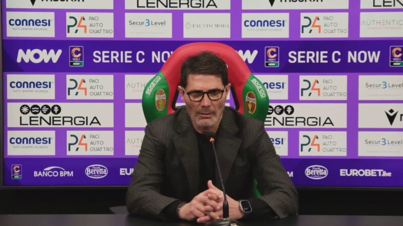 Ternana-Gubbio 2-1, Fontana: “Prima mezzora da cancellare”