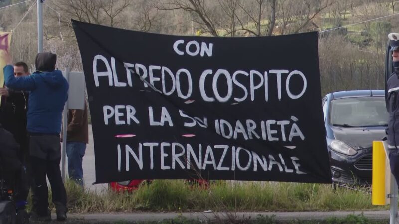 Vicenda “Vetriolo”, prosciolti Cospito e gli altri anarchici