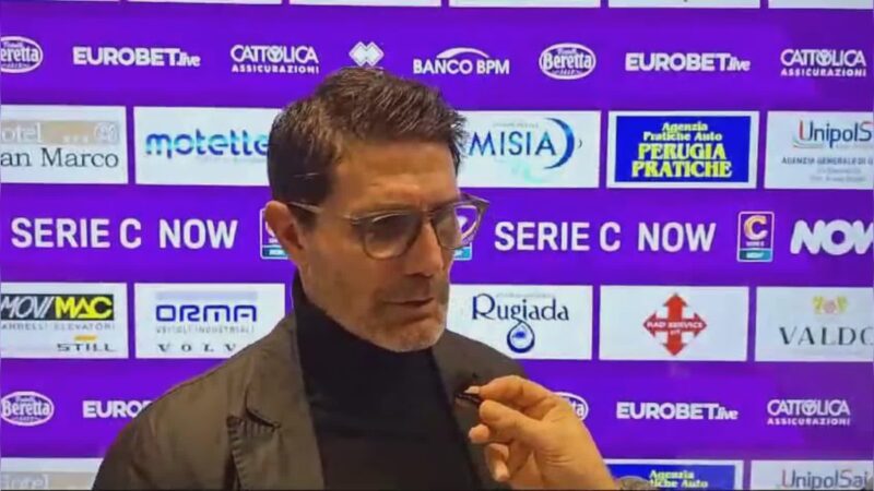 Perugia-Gubbio, Fontana: “Il derby ha un valore speciale”