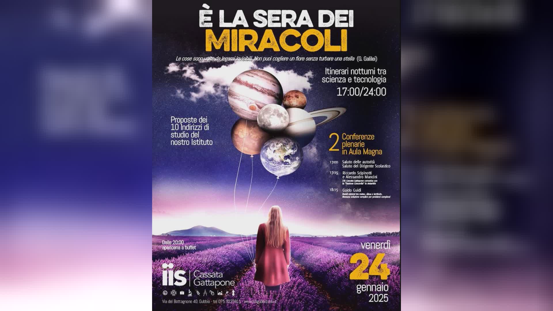 Con “La Sera dei Miracoli” l’IIS Cassata si “collega” in Antartide