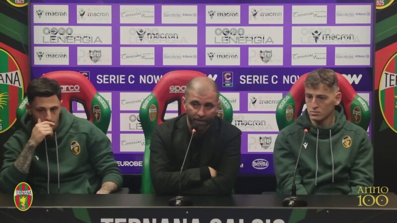 Ternana, ecco Vallocchia e Millico: la presentazione con Mammarella