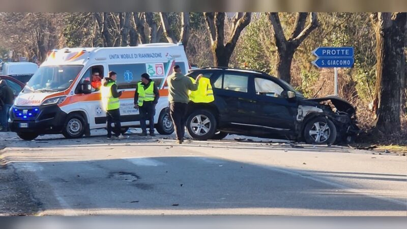 Incidente sulla Tuderte: tre feriti, interviene l’elisoccorso