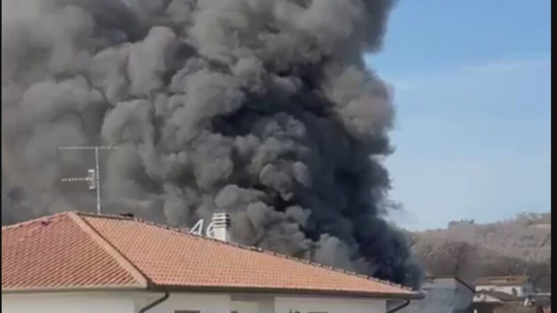 Incendio alla ‘Ivo Alberti’ di Lerchi. Scuola evacuata