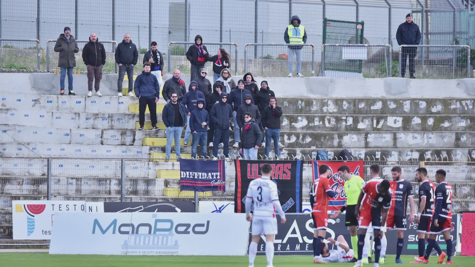 Il Gubbio ferma la corsa della Torres, in Sardegna finisce 0-0