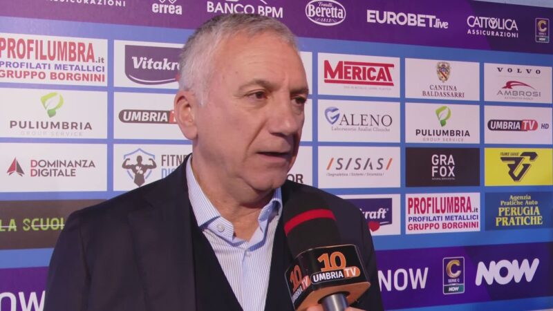 Perugia, Meluso: “Il futuro ci vedrà protagonisti”