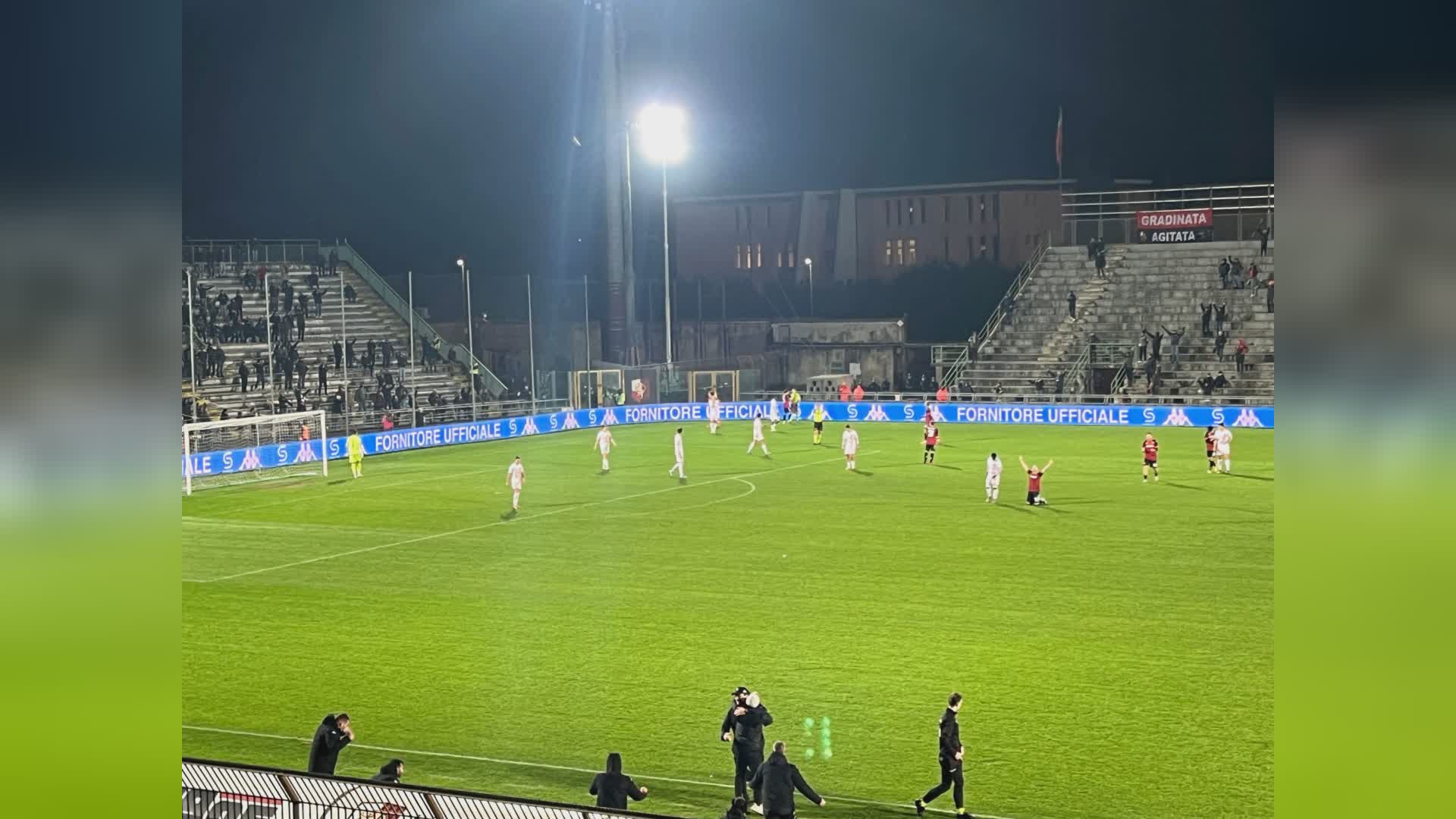 Lucchese-Perugia 2-1, Grifo rimontato: è crisi nera