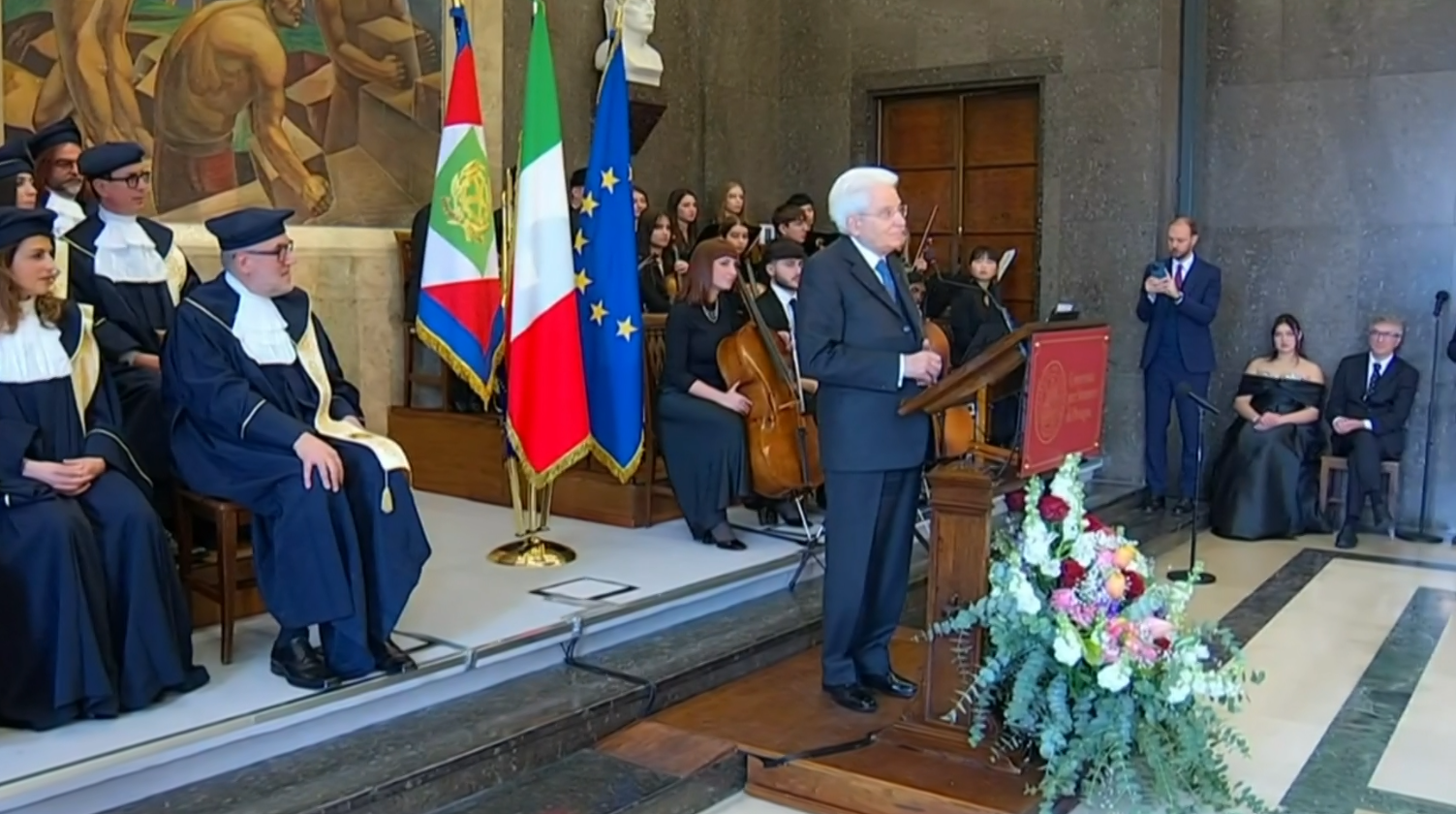 Mattarella alla Stranieri: la cronaca live della giornata