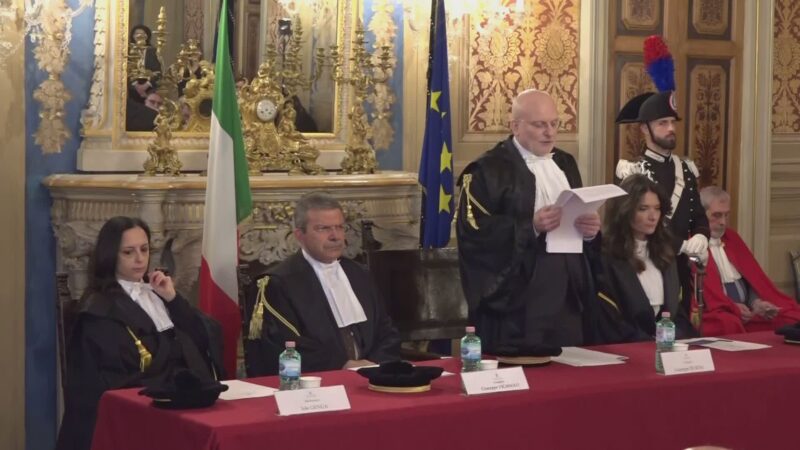 Corte dei Conti, inaugurato l’anno giudiziario