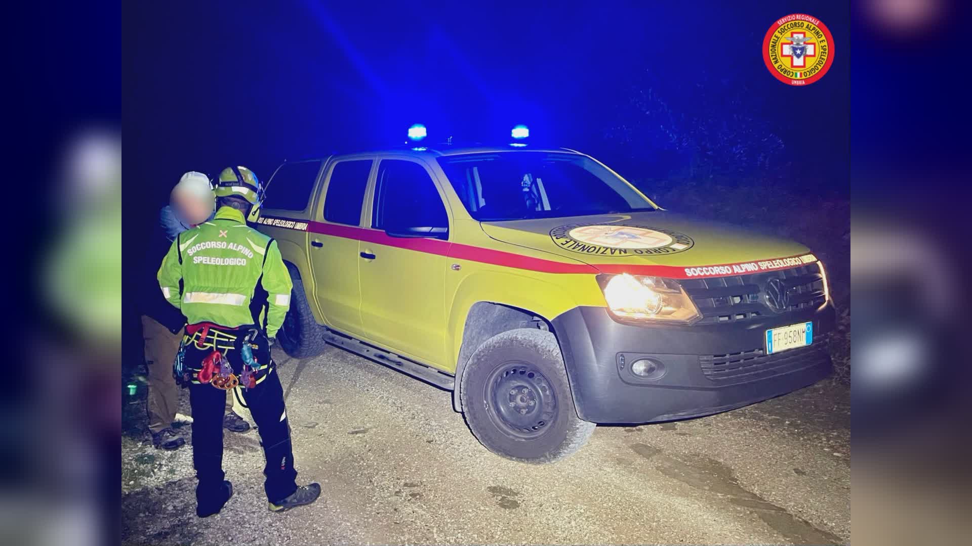 Escursionista disperso salvato nei boschi dal Sasu