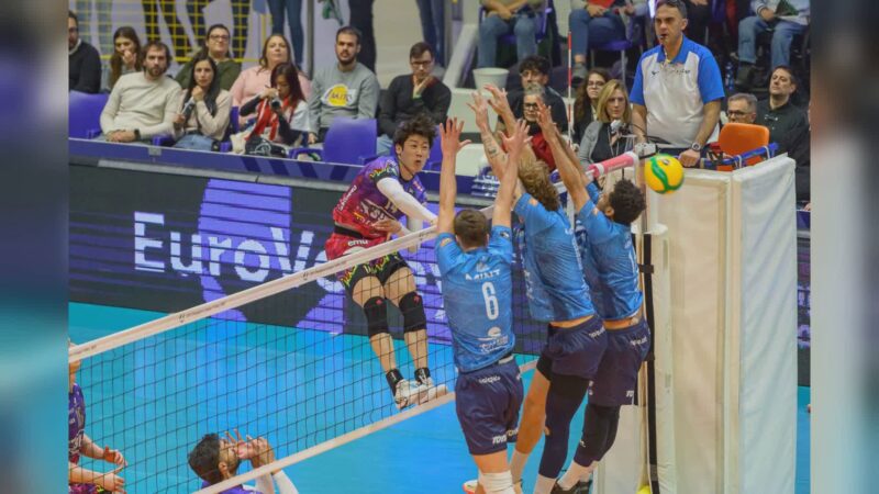 Champions League, la Sir Sicoma Monini Perugia passa 1-3 a Monza