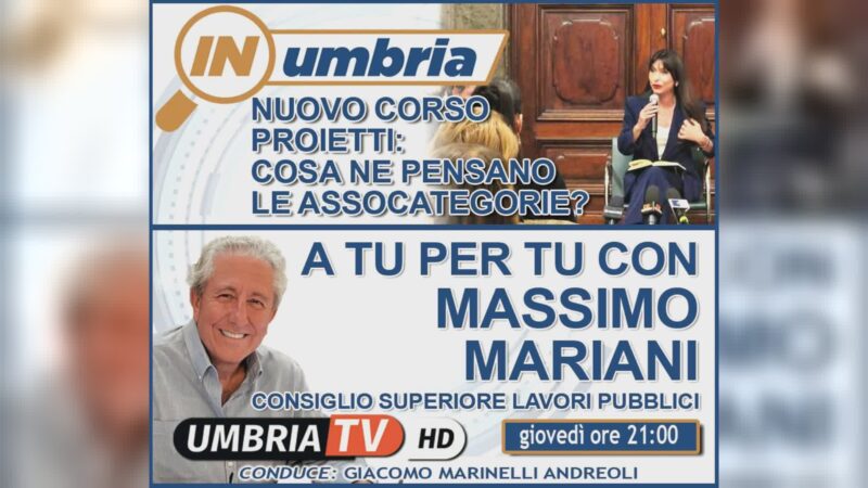 Torna stasera “In Umbria”: da caso Prospero all’a tu per tu su sisma