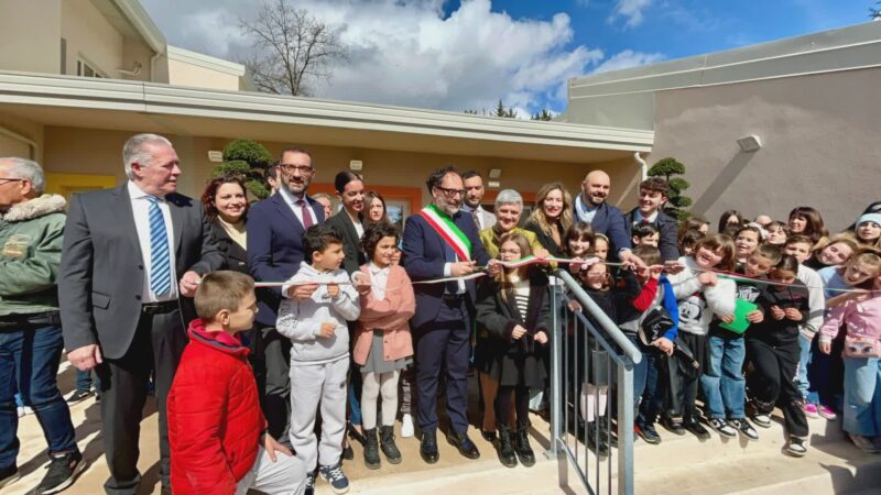 Inaugurata la nuova scuola primaria di Niccone