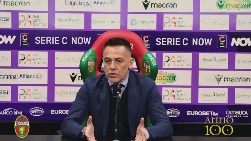 Ternana, il presidente D’Alessandro suona la carica in vista del derby