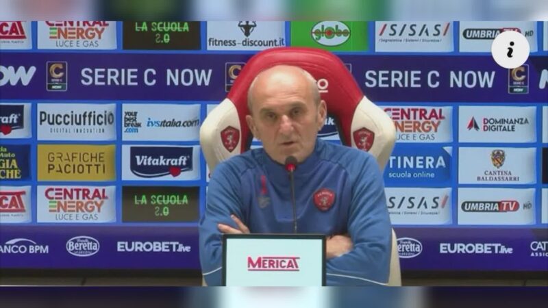 Cangelosi, la calma pre-derby: “Gruppo tranquillo, siamo pronti”