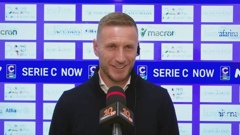 Ternana-Perugia, Abate: “Mancata solo la giocata”