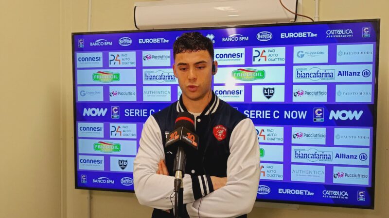 Ternana-Perugia, Gemello: “Mi prendo i complimenti”